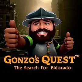 Gonzo's Quest slot logo by NetEnt at Betory CasinoGonzo's Quest