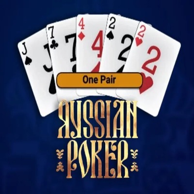Russian Poker logo – Table Games by OneTouch Games at Betory Casino