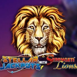 Stellar Jackpots with Serengeti Lions slot icon by Lightning Box Game, available at Betory Casino
